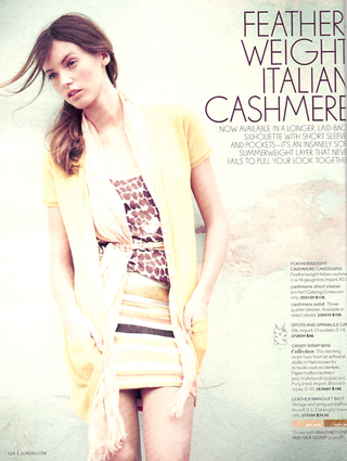 Illustration for article titled J.Crew's Summer Abroad: Sweet Swimsuits, Sharp Shorts & Dreadful Dresses